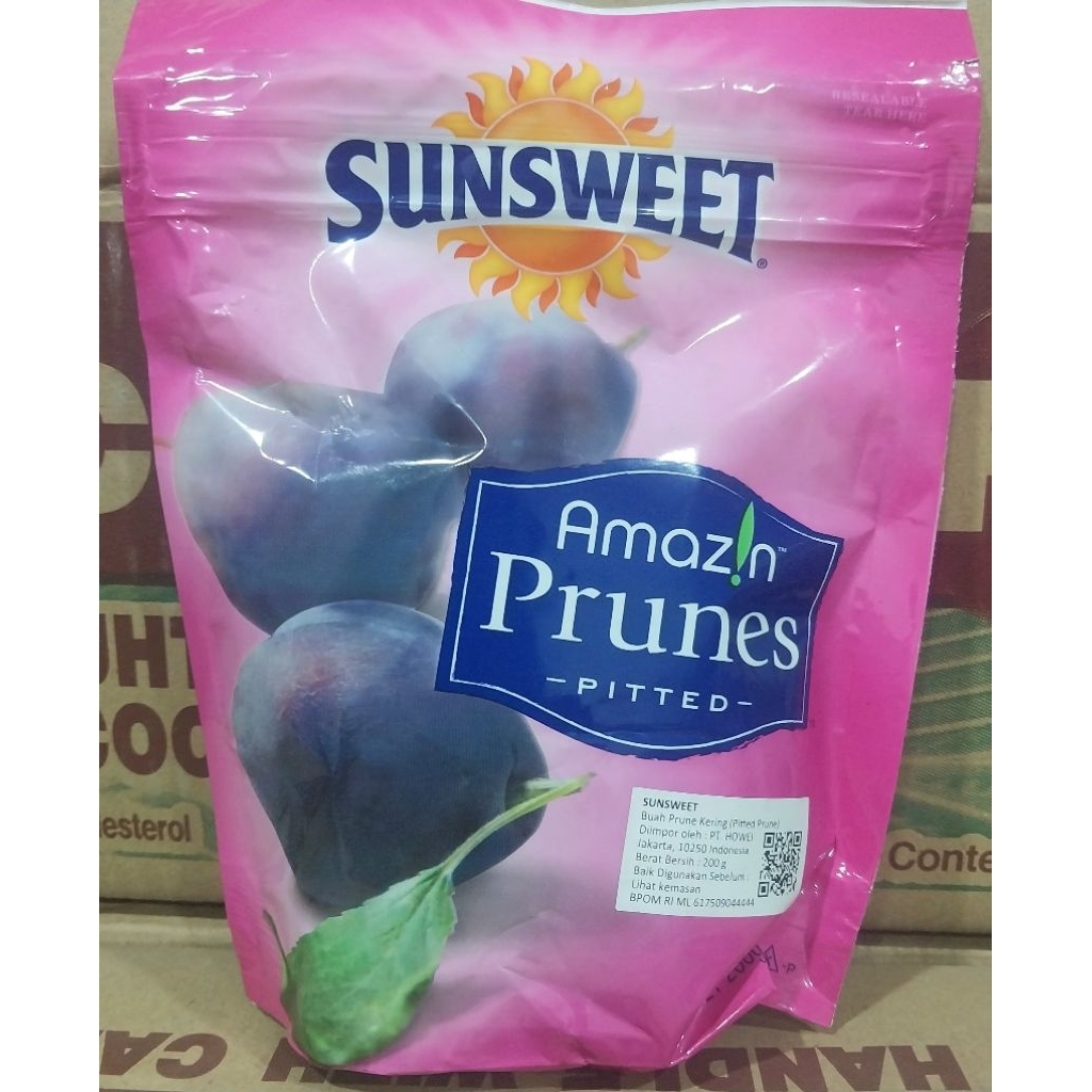 

[HALAL] Sunsweet Amazin Prunes / Buah Prune Kering import California 200 gr