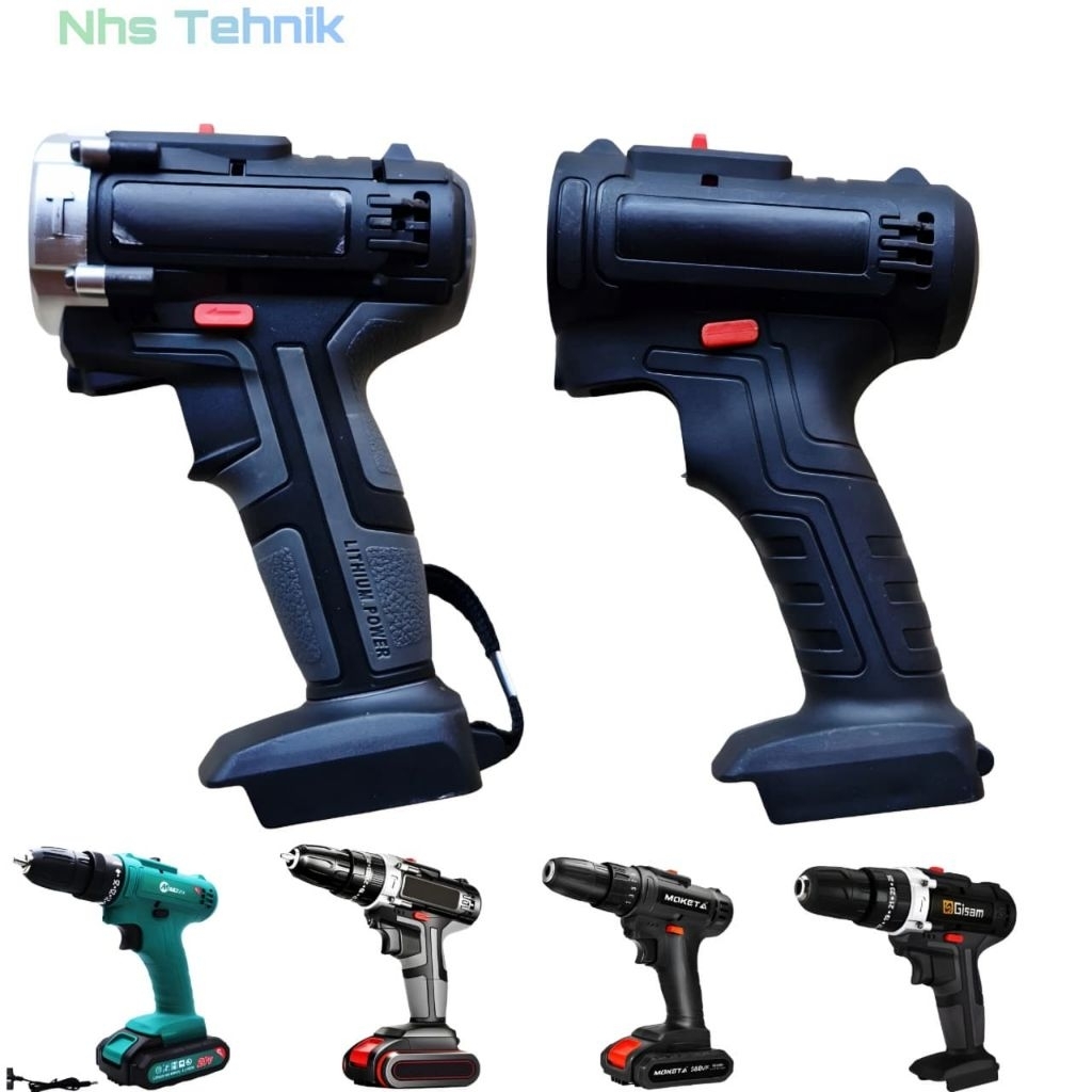 CASING BOR BATERAI BONKYO TOOLKING 98VF 199VF 499VF 599VF CASING RUMAH BOR BATERAI