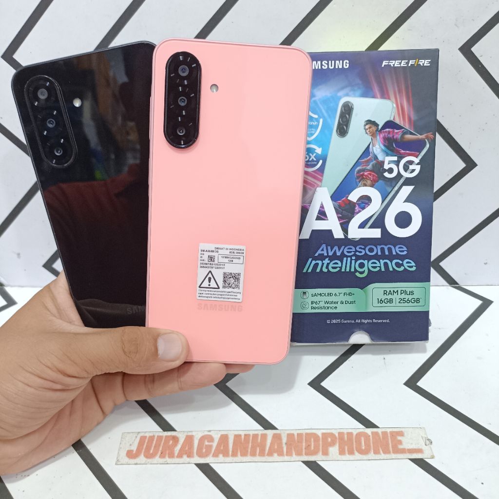 SAMSUNG A26 5G 8/256GB HP BEKAS SECOND FULLSET