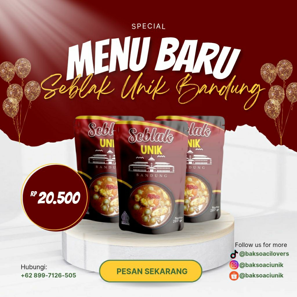 

SEBLAK UNIK BANDUNG