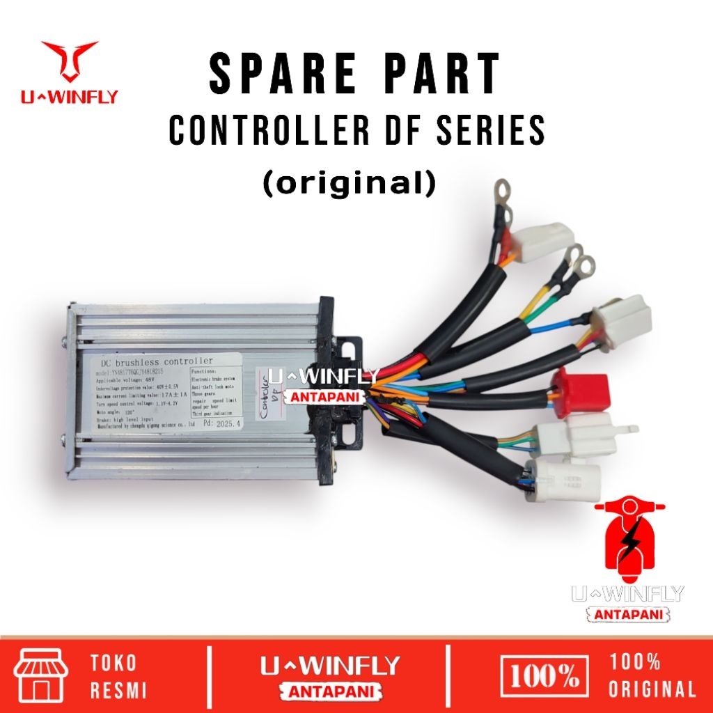 Controller original Sepeda listrik uwinfly type DF2