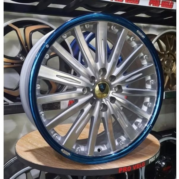 Velg Mobil Ring 17 PCD 4×100/114.3 Saint Lourent Crimson XH108