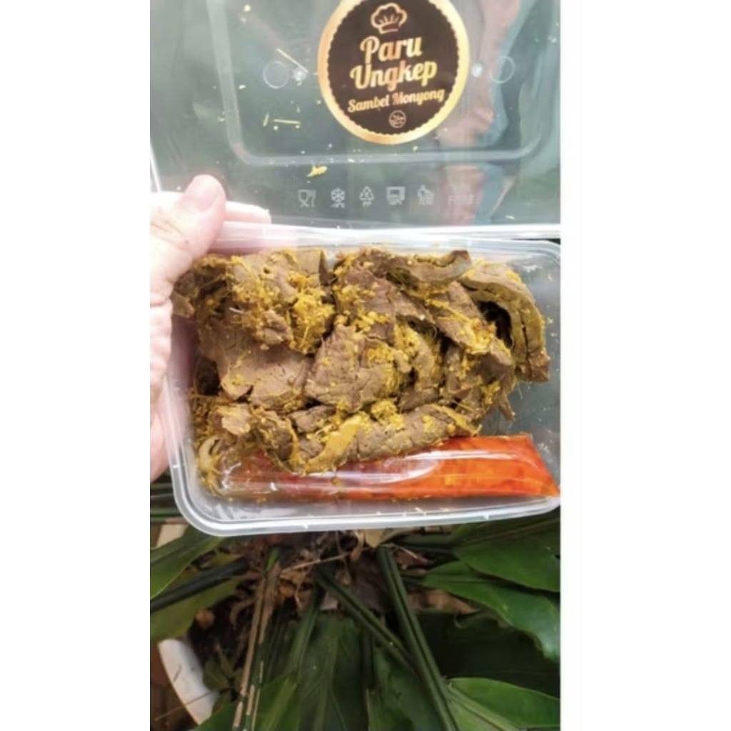 

paru ungkep sambel monyong enak