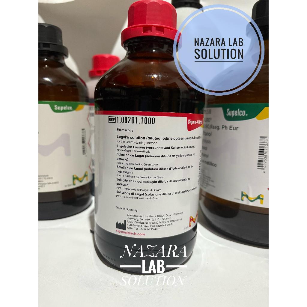 Lugol's solution (diluted iodine-kalium iodide solution) 1L MERCK 109261 / SIGMA ALDRICH 1.09261.100