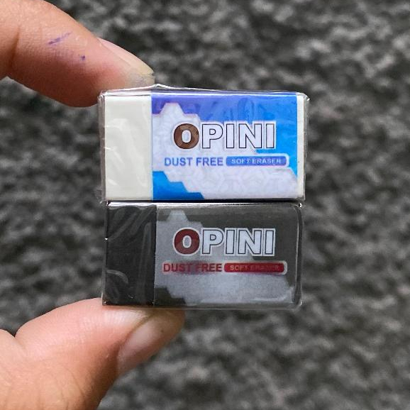 

[PCS] Penghapus Opini Original – Eraser Pensil Karet Lembut, Murah, Tidak Merusak Kertas