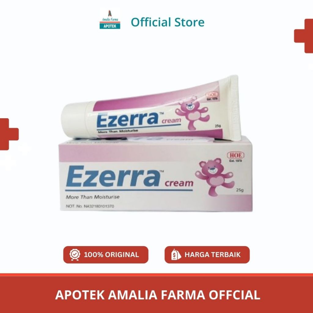 Taisho Ezerra Cream 25 Gram Salep Kulit Gatal dan Kemerahan Untuk Kulit Sensitif