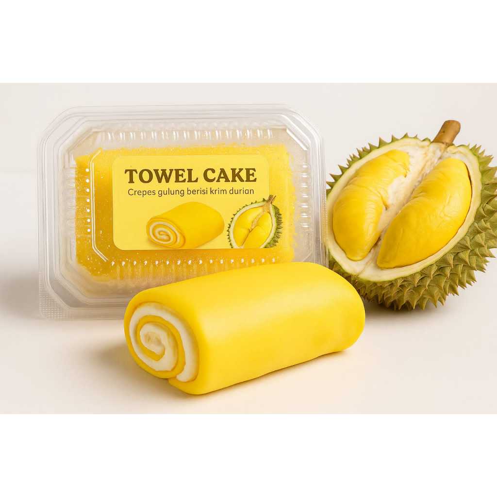

Towel Cake / Crepes Gulung