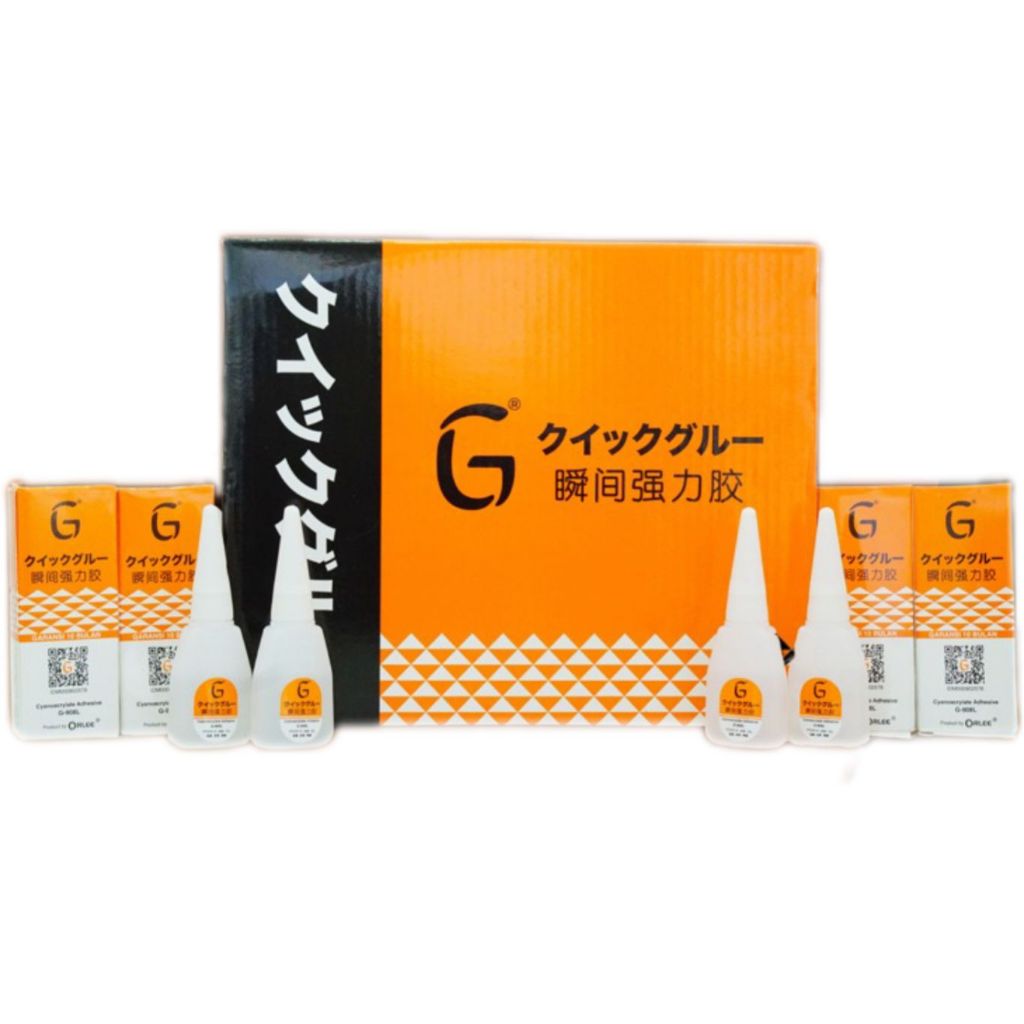 

Lem korea G original / asli grade 1 / Power glue / super glue Orlee
