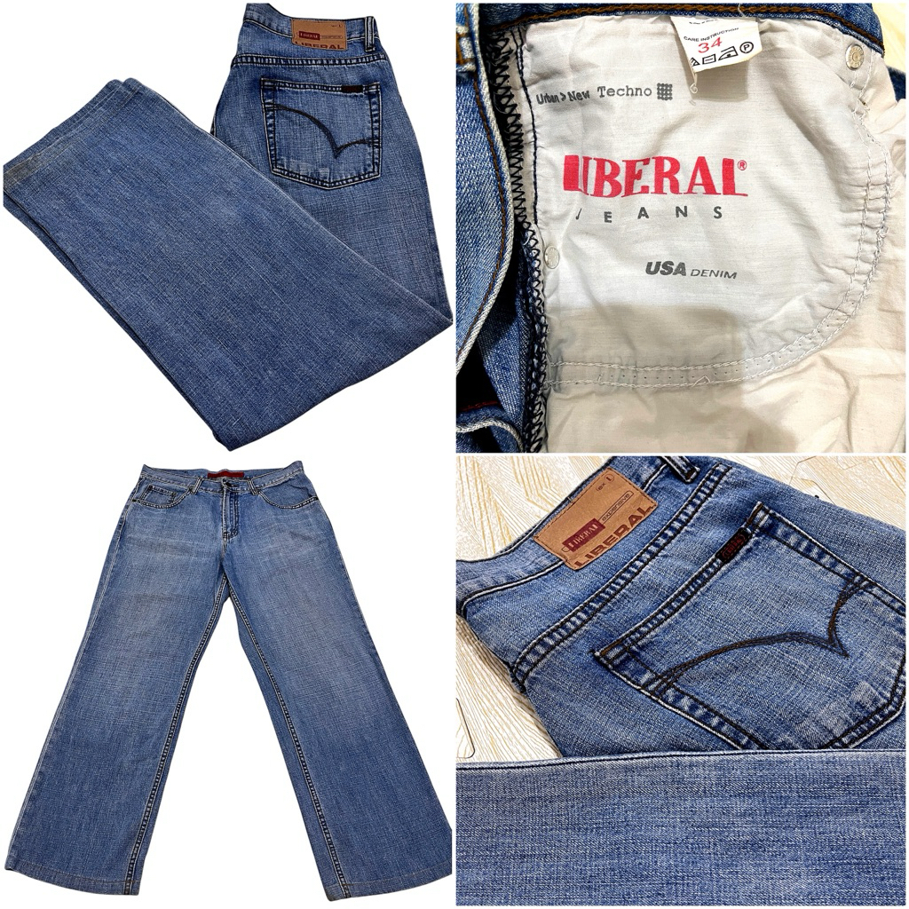 TERMURAH  Branded Original LIBERAL USA Celana Panjang Jeans Pria Original Branded | Liberal Jeans Am