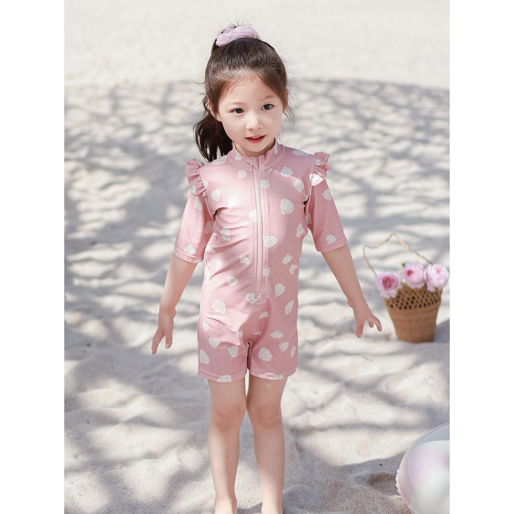 Baju Renang Anak Perempuan Jumpsuit UPF50++