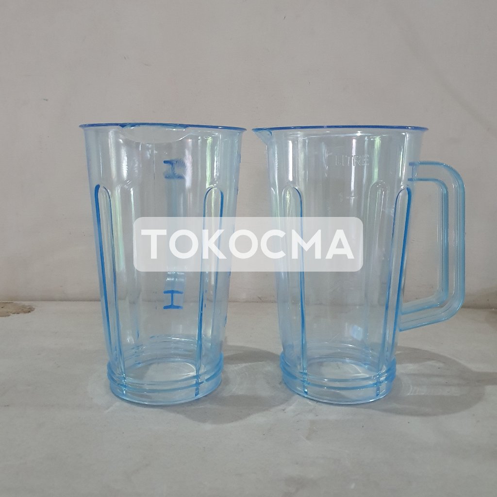 Glass Blender / Gelas Blender Plastik Miyako, National, Cosmos