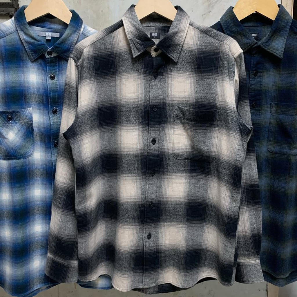 kemeja veterano uniqlo