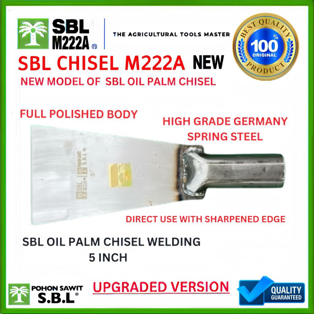 DODOS SBL M222A ORIGINAL UKURAN 5 INCH / SBL CHISEL M222A NEW / DODOS SBL M222A TERBARU
