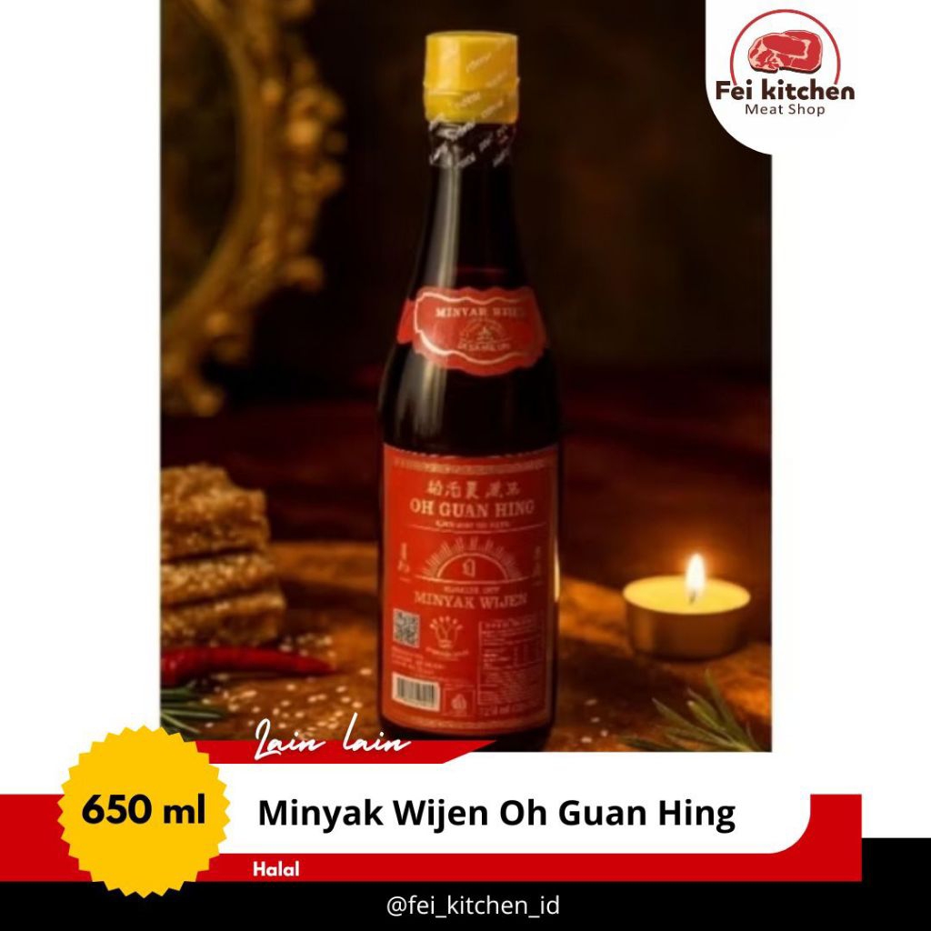 

minyak wijen oh guan hing 620ml