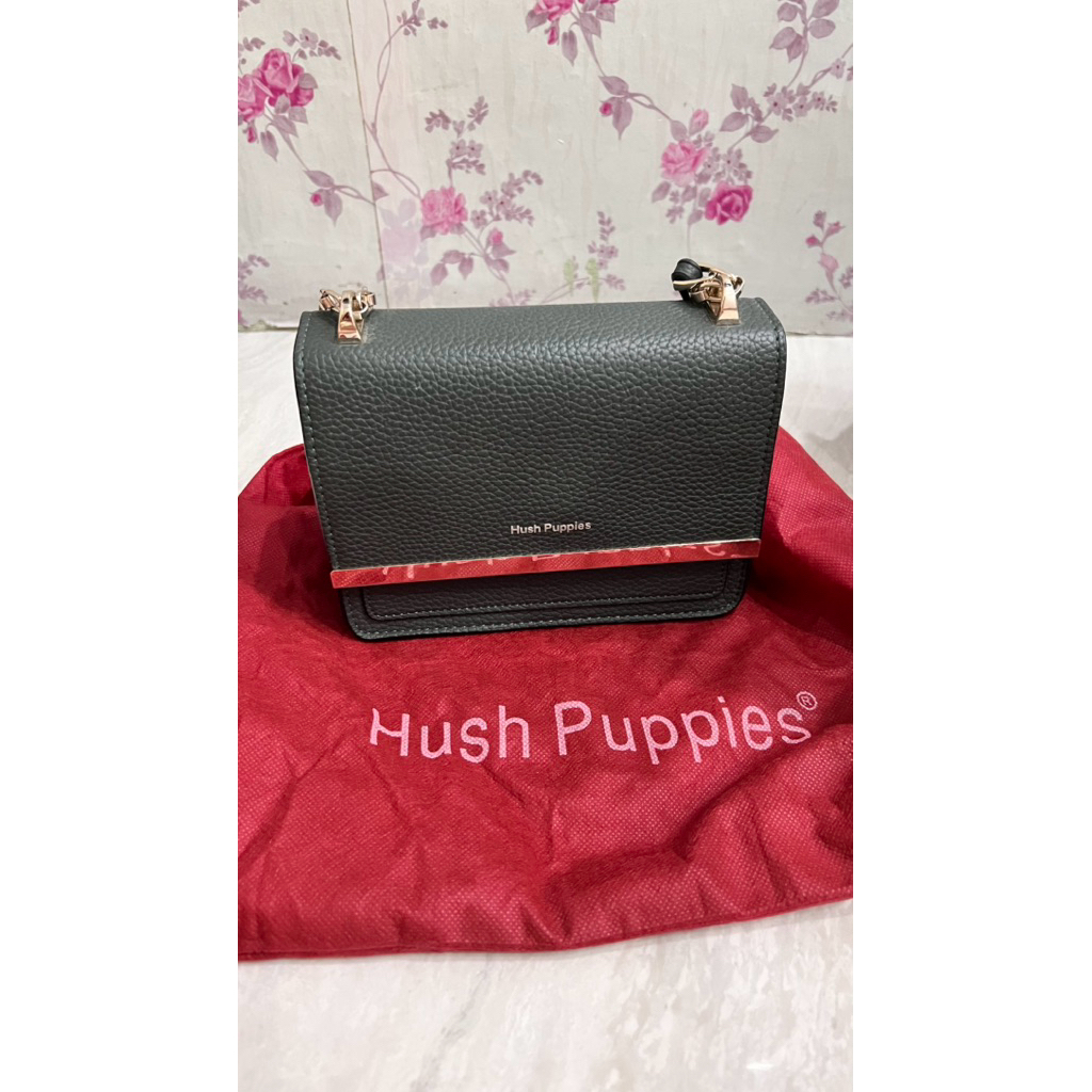 Tas shoulder / sling  bag hush puppies ori counter
