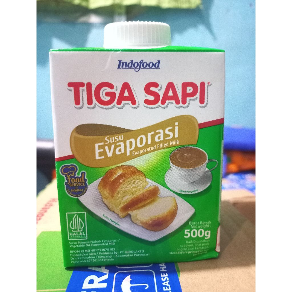 

Susu Evaporasi Tiga Sapi 500gr