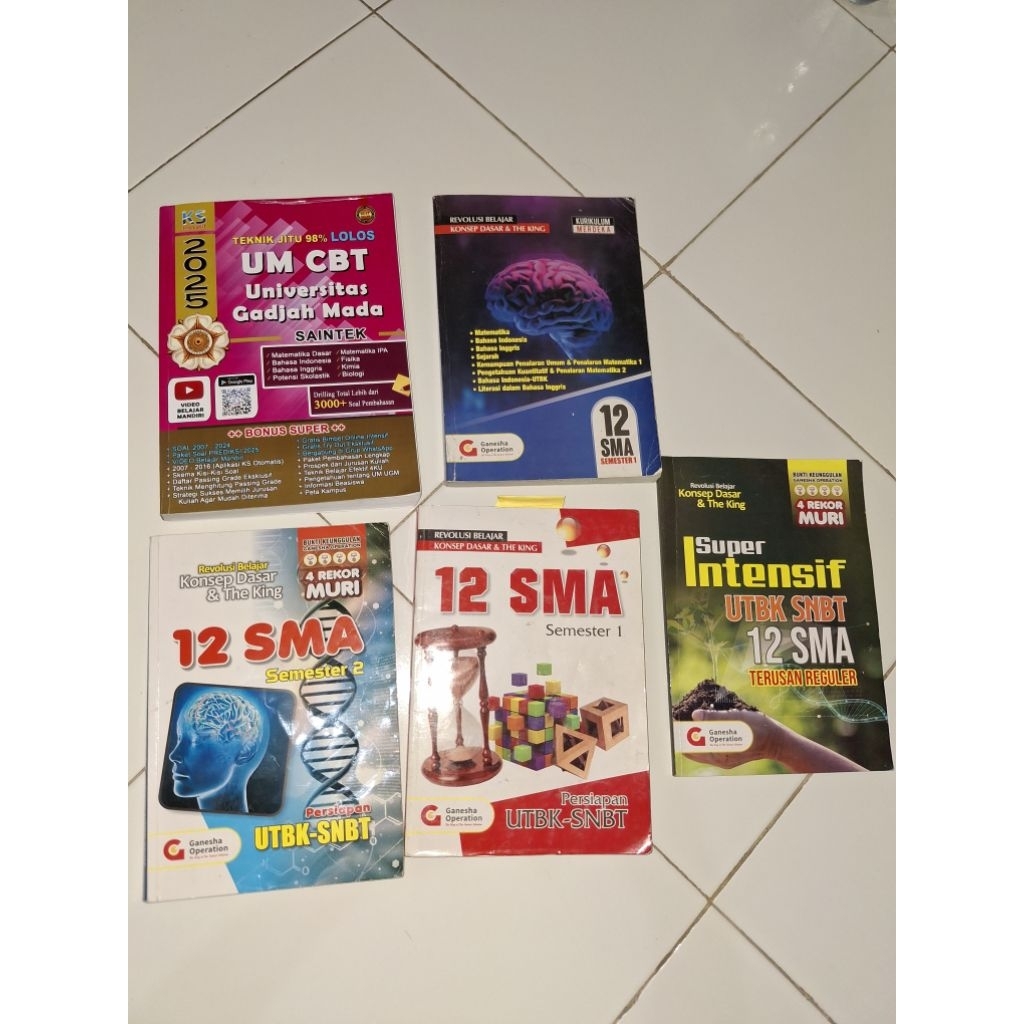 PRELOVED BUKU UTBK *GO*UGMCBT*