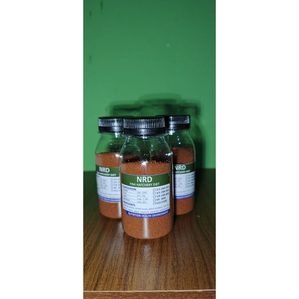 Pelet Nrd 300-500 Mikron 40 Gram, Pelet Nrd 3/5, Nrd 3/5