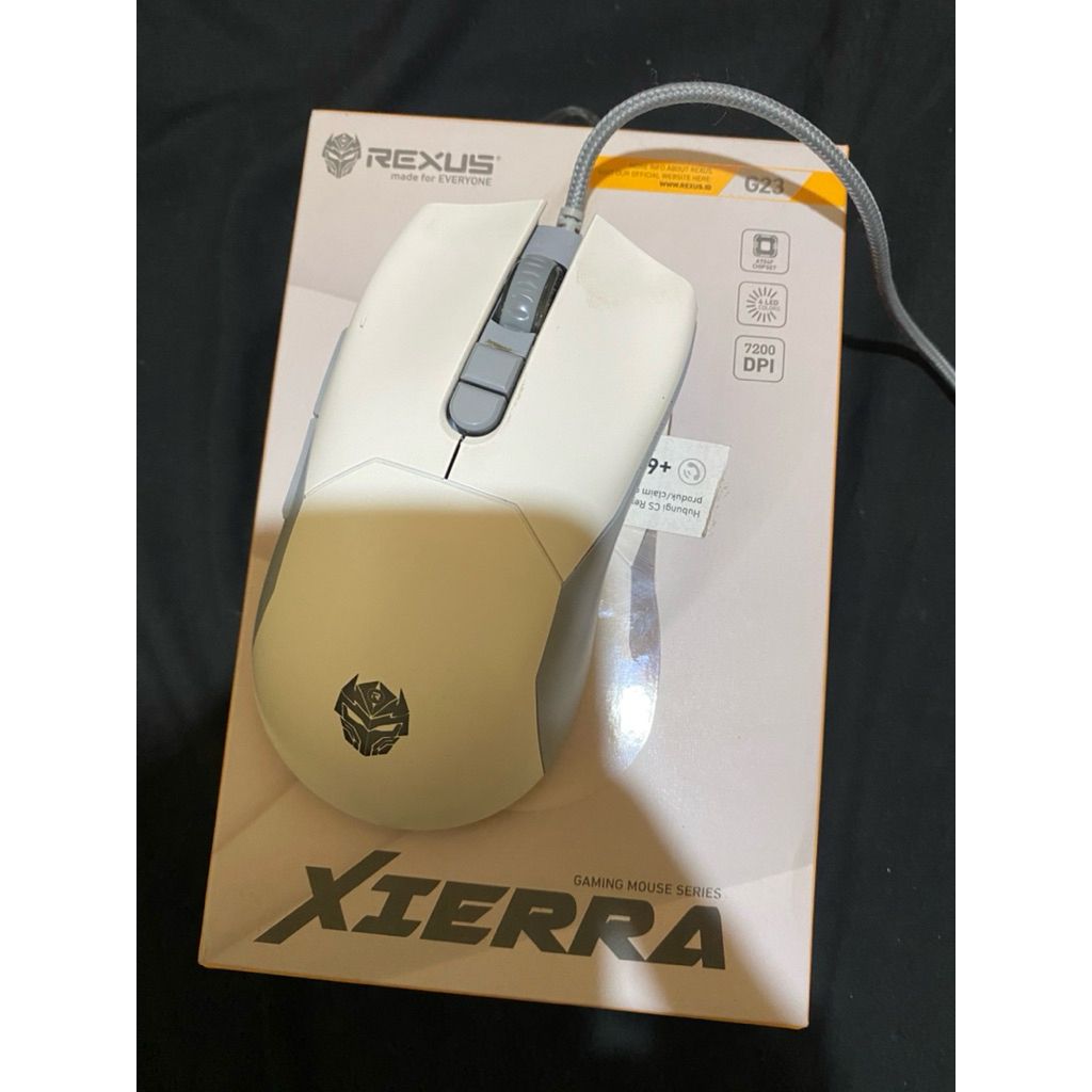 Rexus Mouse Gaming Xierra G23 (Second)