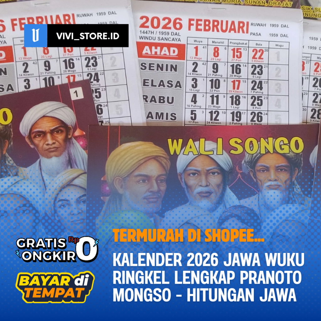 

KALENDER JAWA 2026 Wuku Lengkap Pranoto Mongso