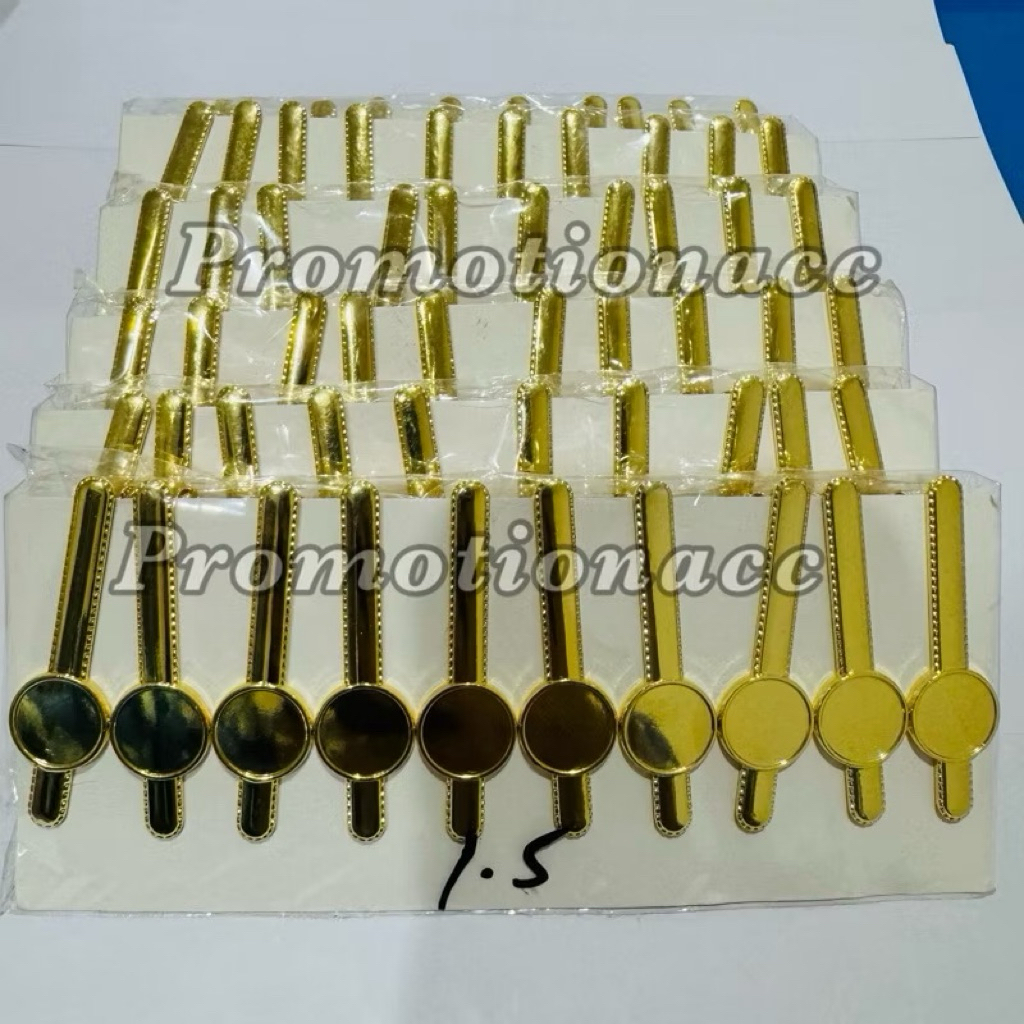 Jepit Dasi Logo Custom Jepitan Dasi Penjepit Dasi Pin Tie Clasp Logo Custom Kuningan PREMIUM 100% OR