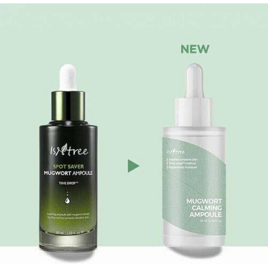 Isntree Spot Saver Mugwort Ampoule 50ML | Isntree Spot Saver Mugwort Cream 50ML | Isntree Mugwort Ca