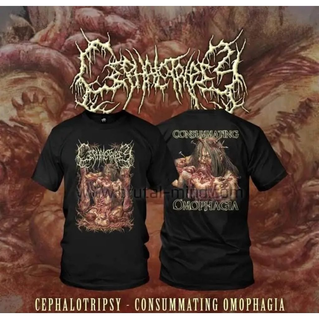 CEPHALOTRIPSY - CONSUMMATING OMOPHAGIA - TSHIRT