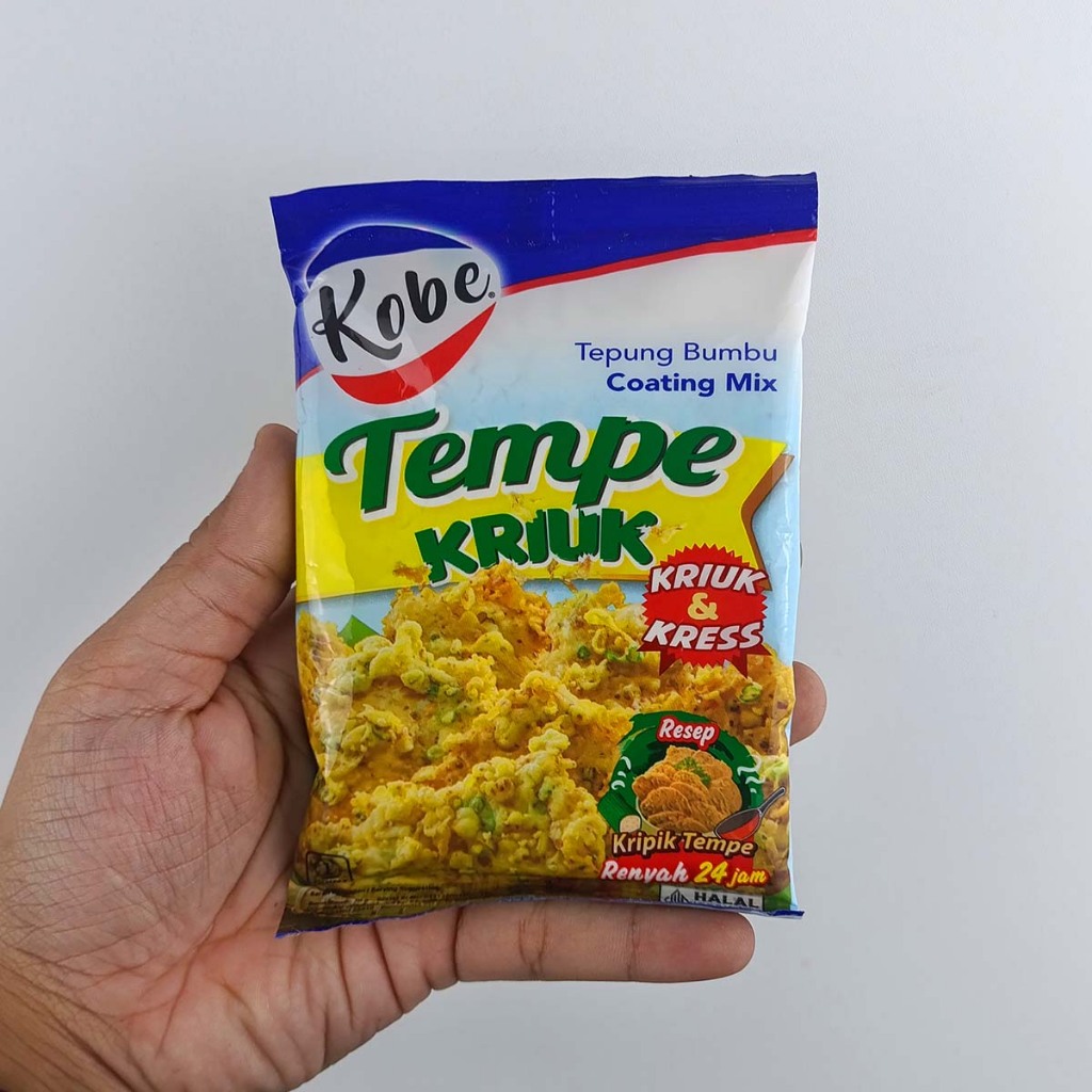 

Kobe Tepung Bumbu Serbaguna Tempe Kriuk Halal