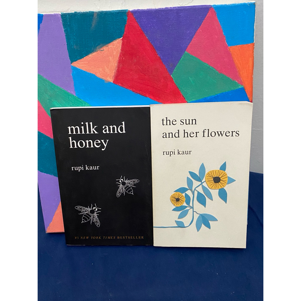 preloved rupi kaur books buku english poetry milk and honey the sun and her flowers