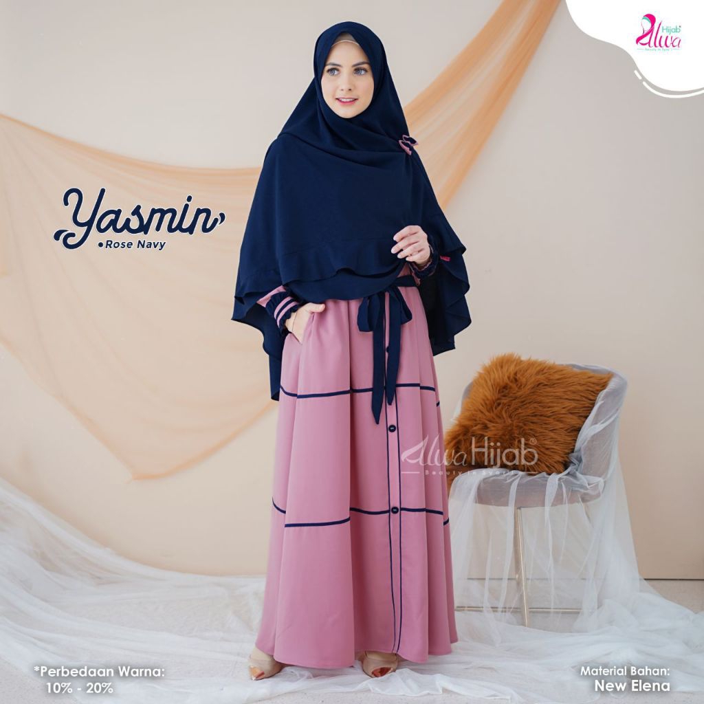 Yasmin gamis set Alwa hijab
