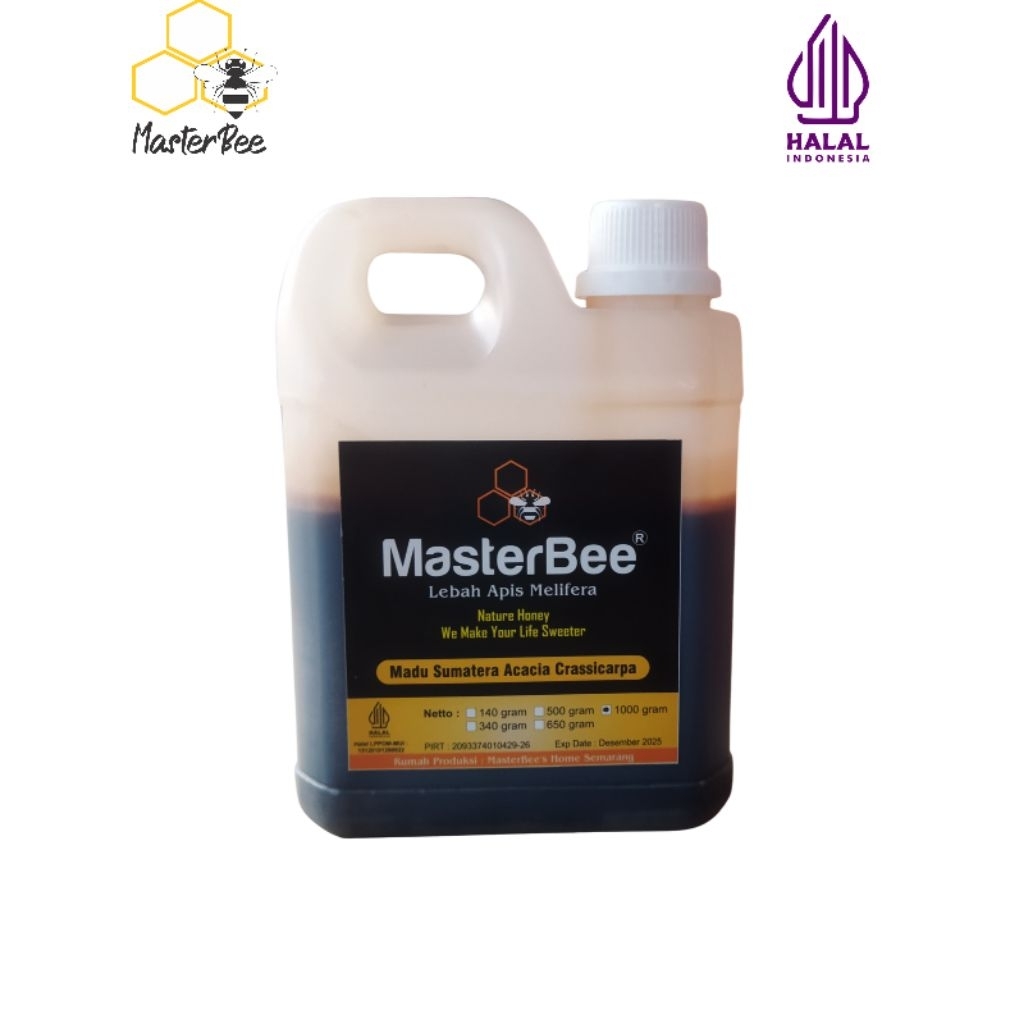 

Masterbee-MADU MURNI 1 KG | MADU ASLI RAW HONEY - Hutan Akasia