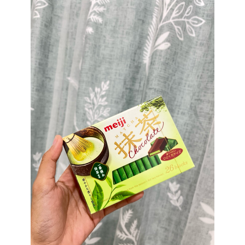 

Meiji Matcha Chocolate