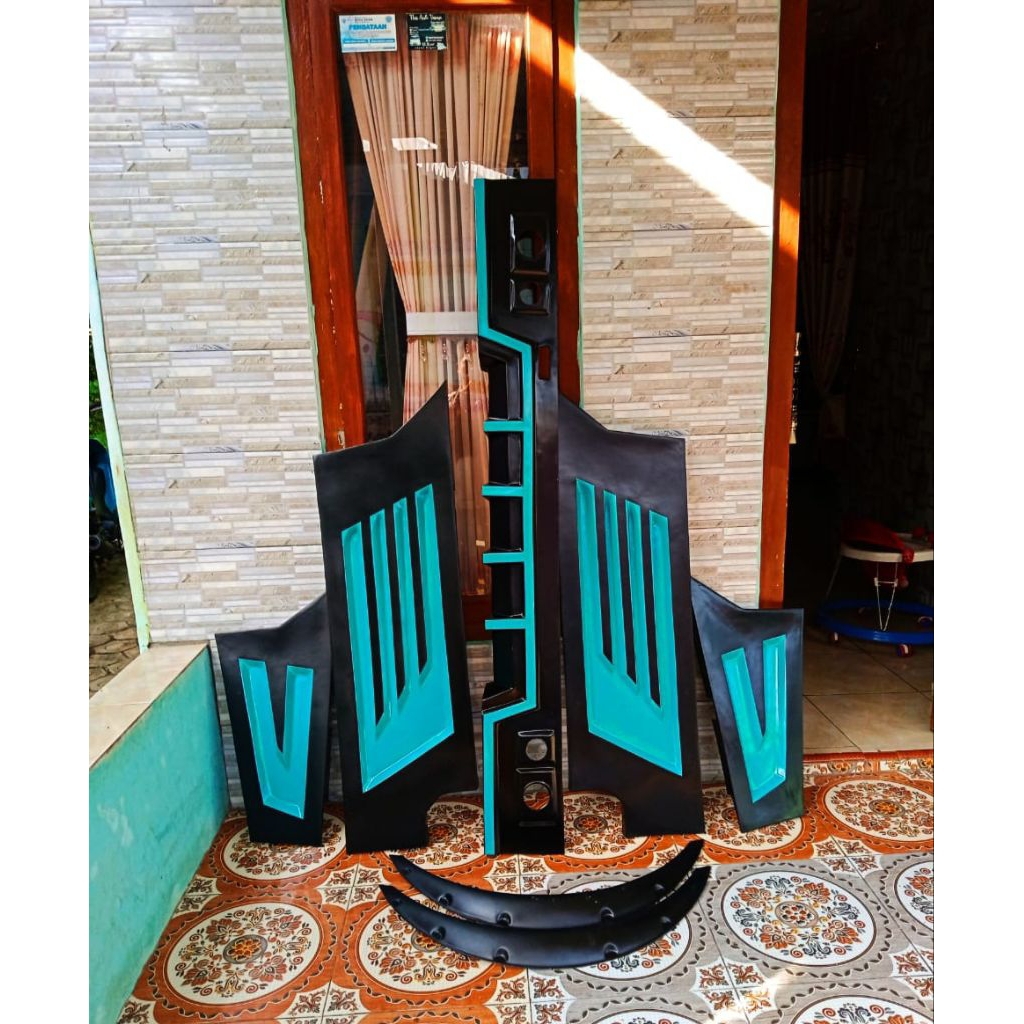 paket bemper samping & belakang granmax pickup