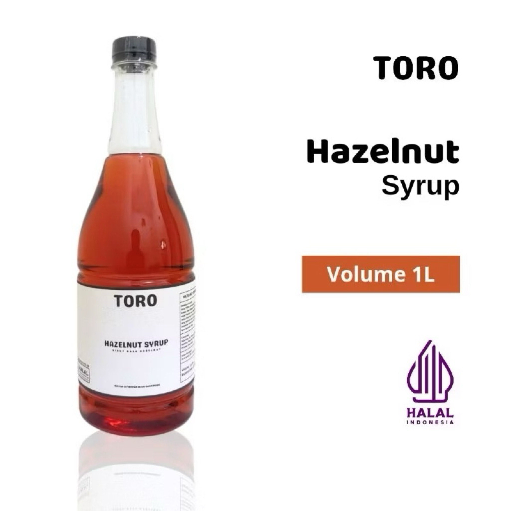

Hazelnut Syrup 1L / Sirup Rasa Hazelnut 1000ml