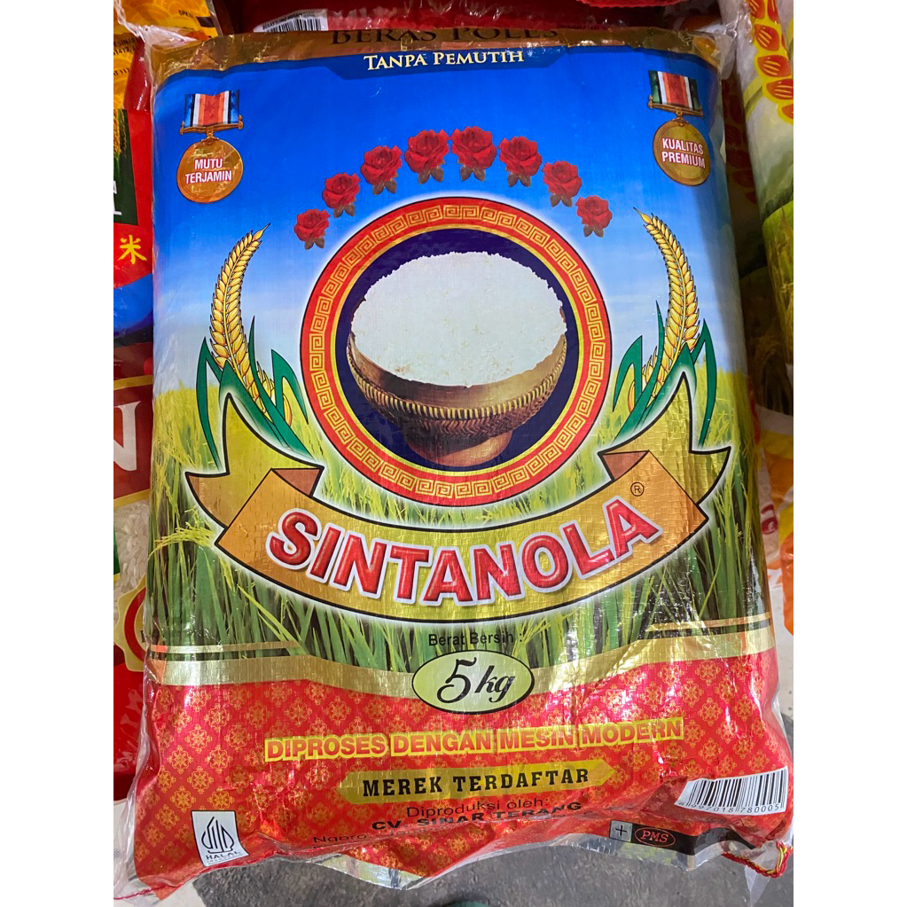 

Beras Sintanola Kemasan 5kg