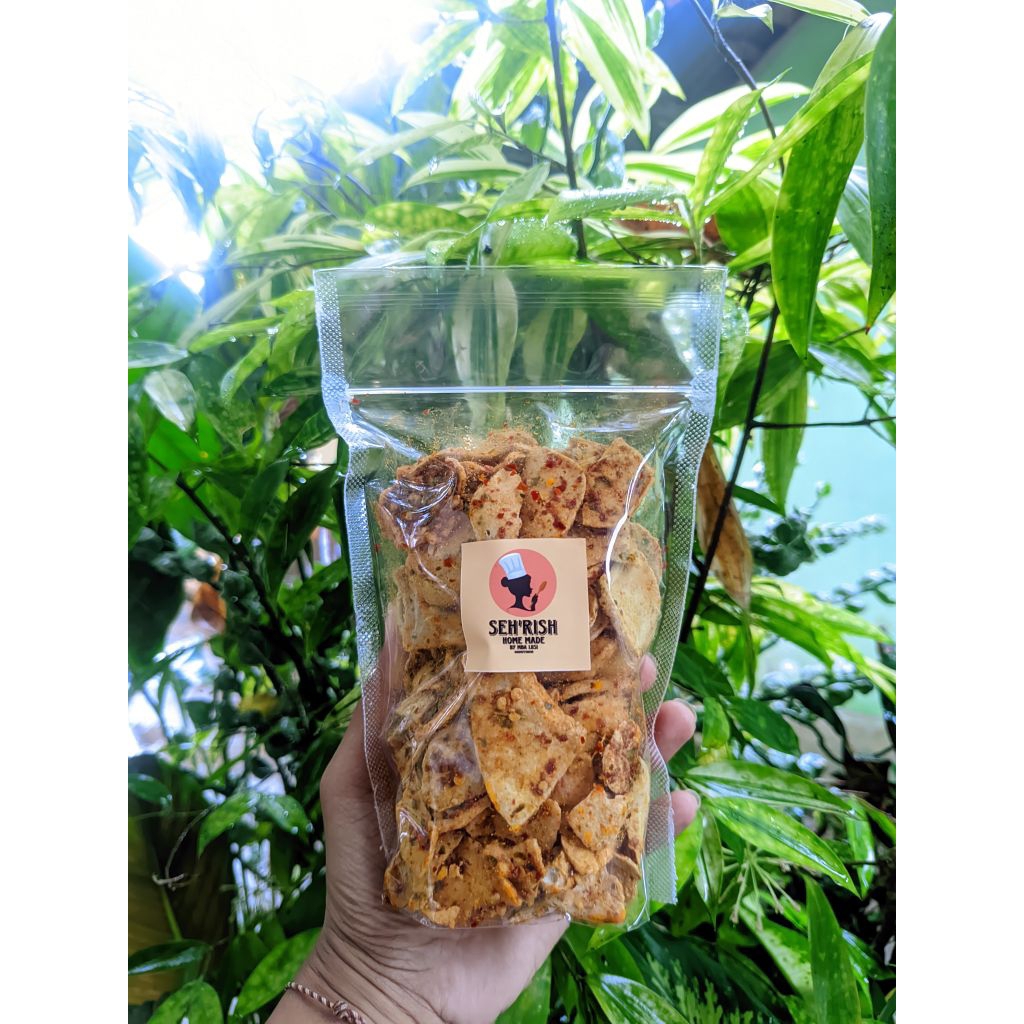 

KERIPIK BASRENG PEDAS 100 gram