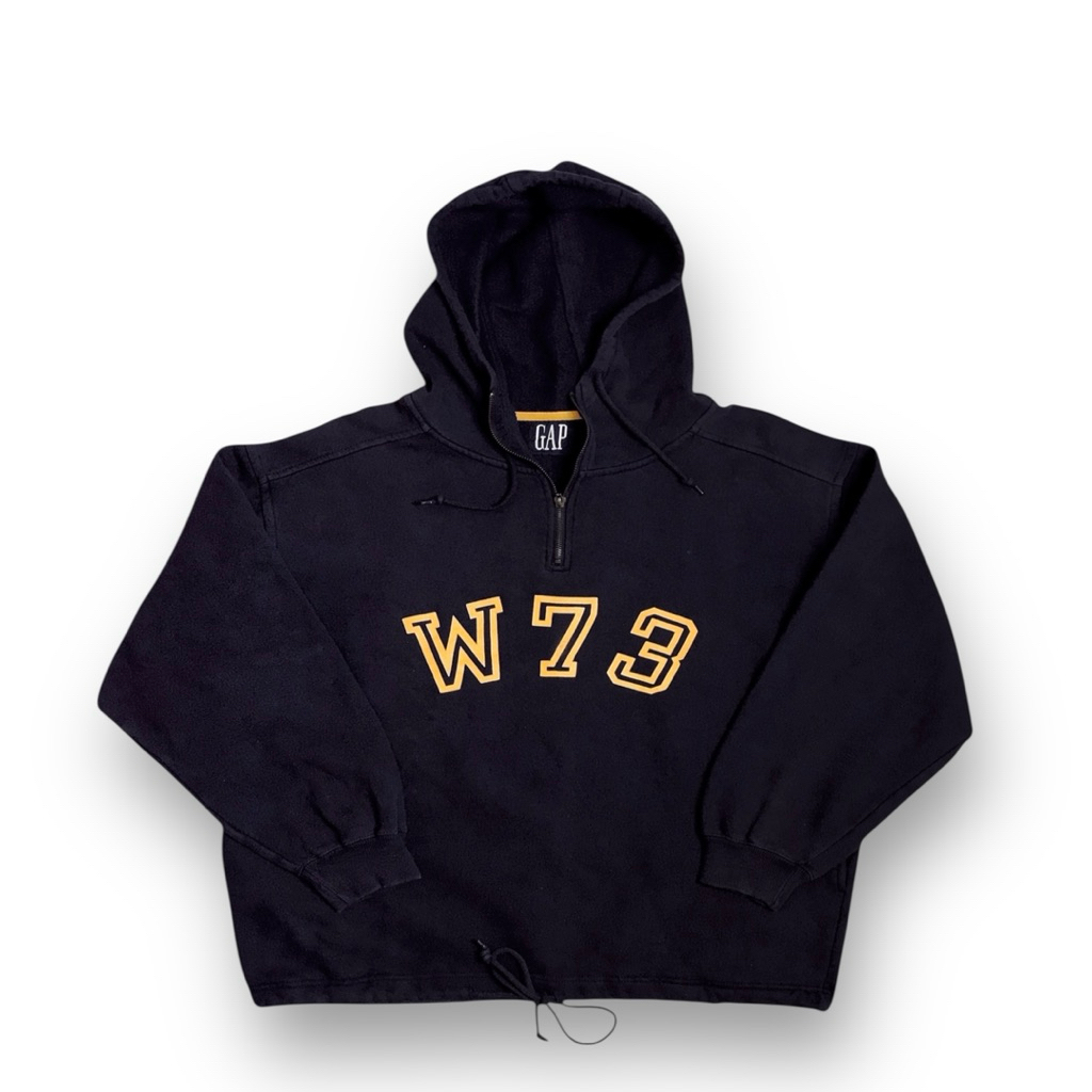 90s GAP Half Zipper Vintage Hoodie Oversized Fit