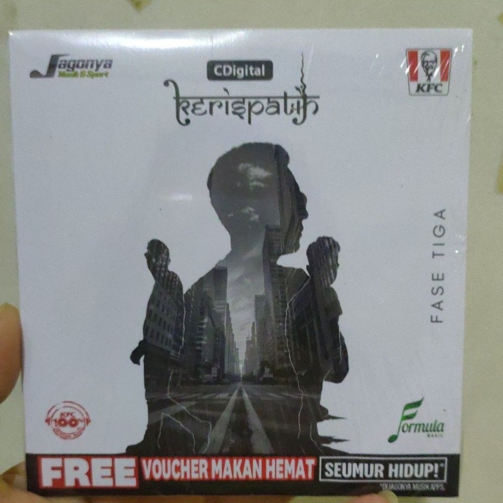CD Kerispatih original gift KFC Segel