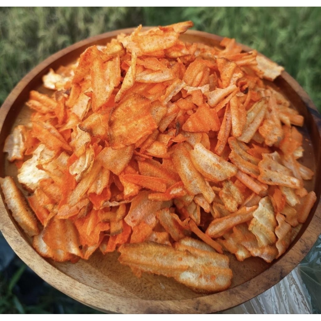 

Patahan Remukan Keripik Singkong Balado 1 Kg