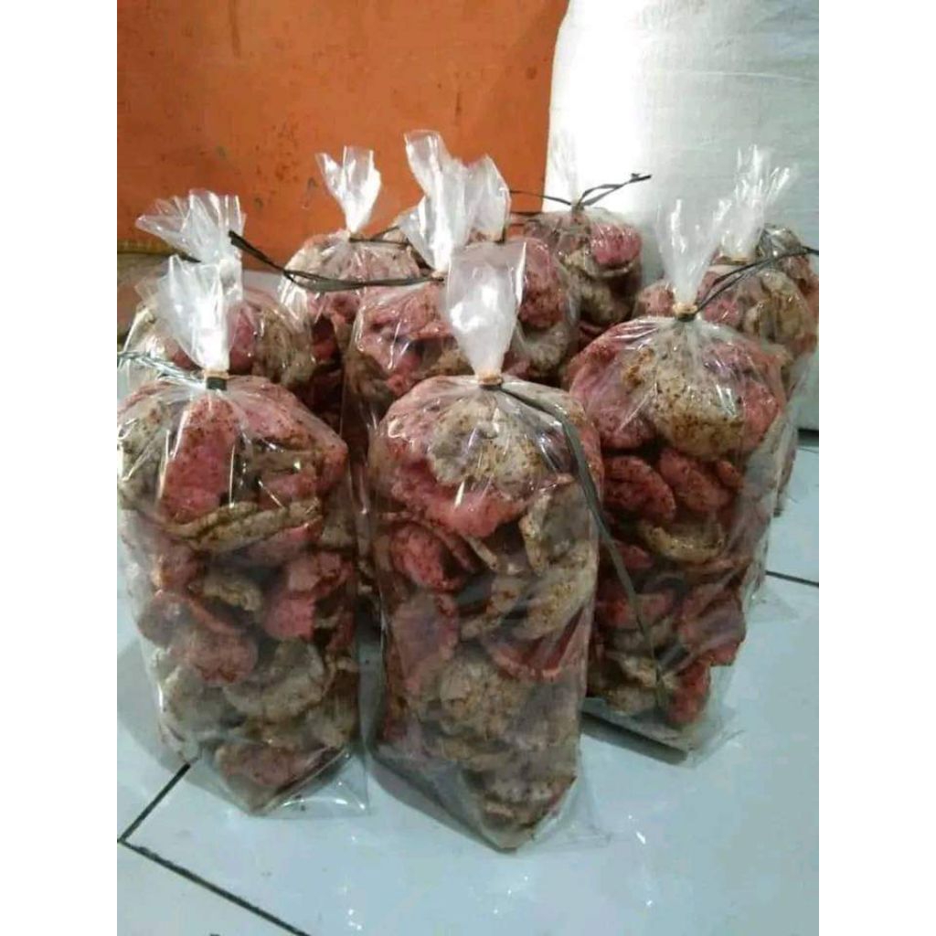 

Kerupuk bumbu belok serundeng kelapa (Antor) oleh oleh khas indramayu