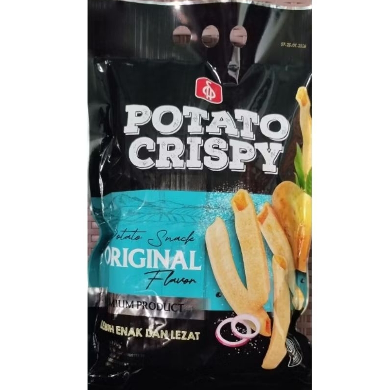 

(Ready Medan) Potato crispy rasa original 170 gram/ renyah PREMIUM/ Kerupuk kentang