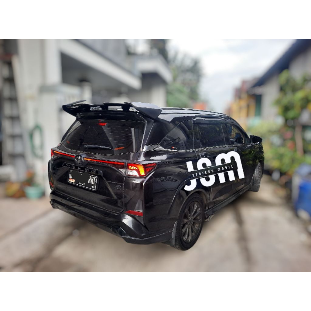 Spoiler Avanza Xenia Veloz 2022 2023 2024 2025 model Urbanite bahan Plastik ABS