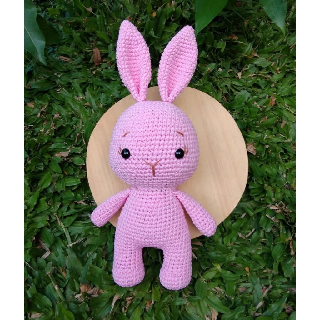 boneka kelinci rajut, boneka kelinci lucu