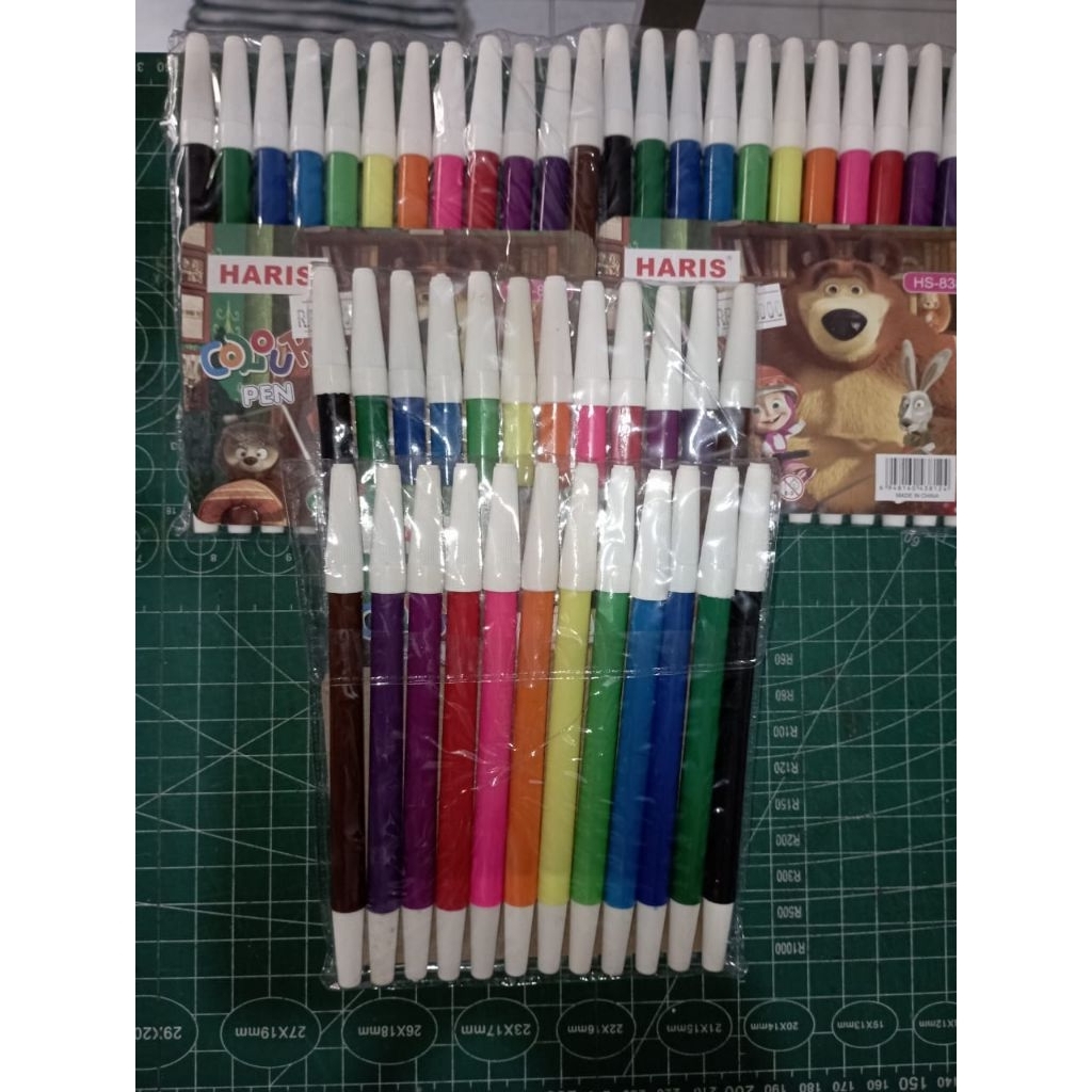 

12 Spidol Warna Warni Anak Mewarnai