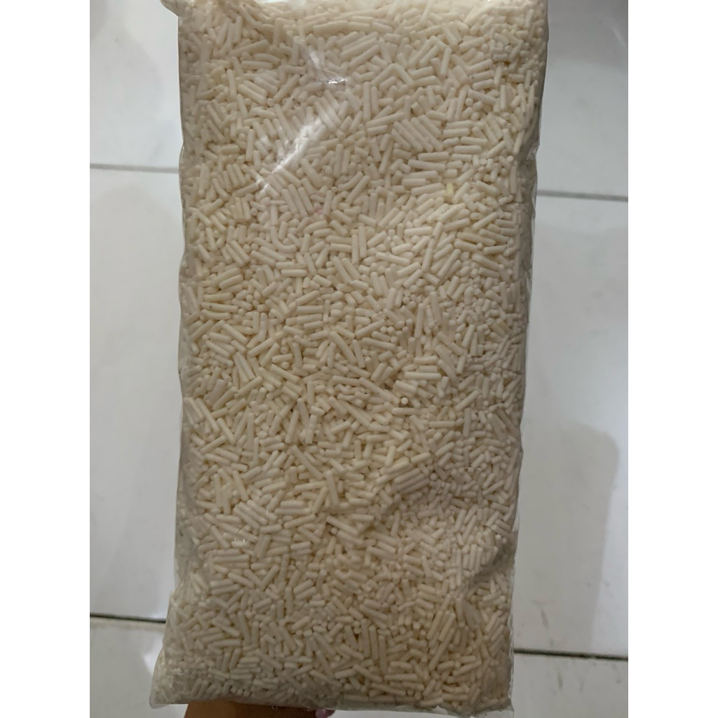 

Meses putih repack 500gr & 250gr