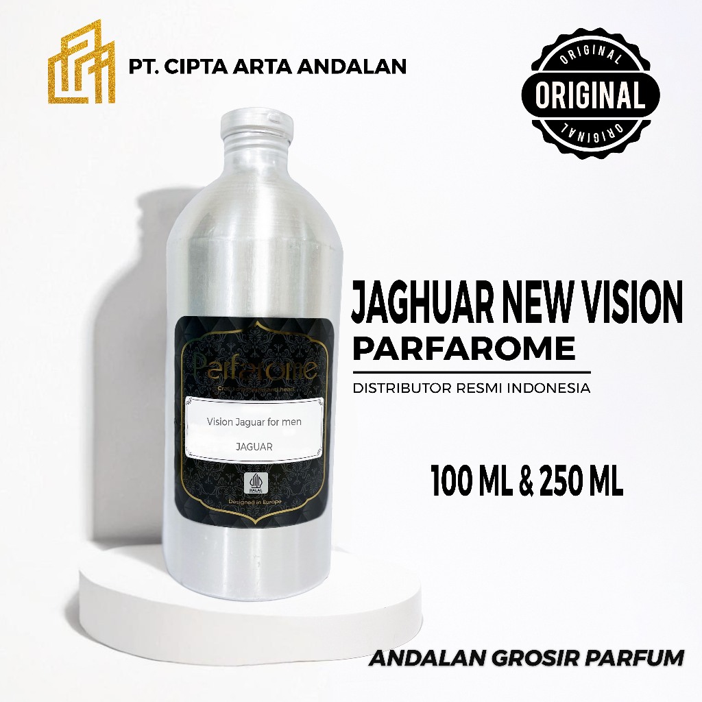 Andalan Grosir Parfum - Bibit Parfum 100% Murni Jaguar New Vision Premium By Parfarome Repack