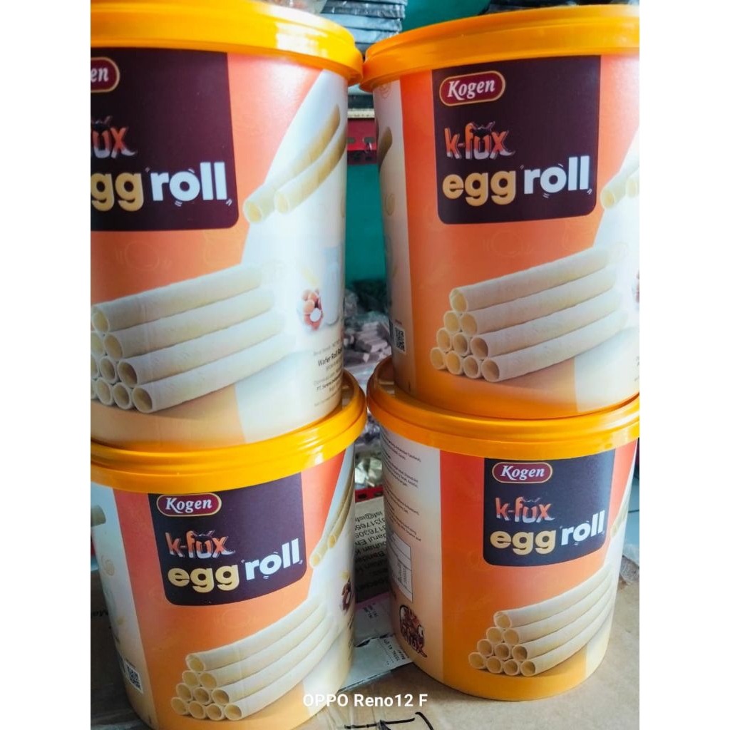 

k fox egg roll kogen 200gr