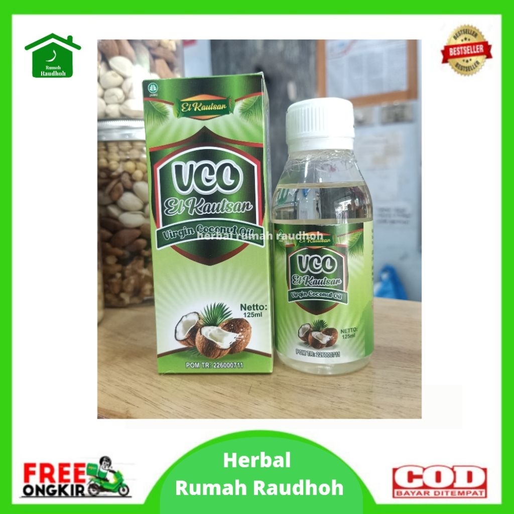 

VCO EL KAUTSAR ORIGINAL 125 ML - VIRGIN COCONUT OIL KAYA MANFAAT