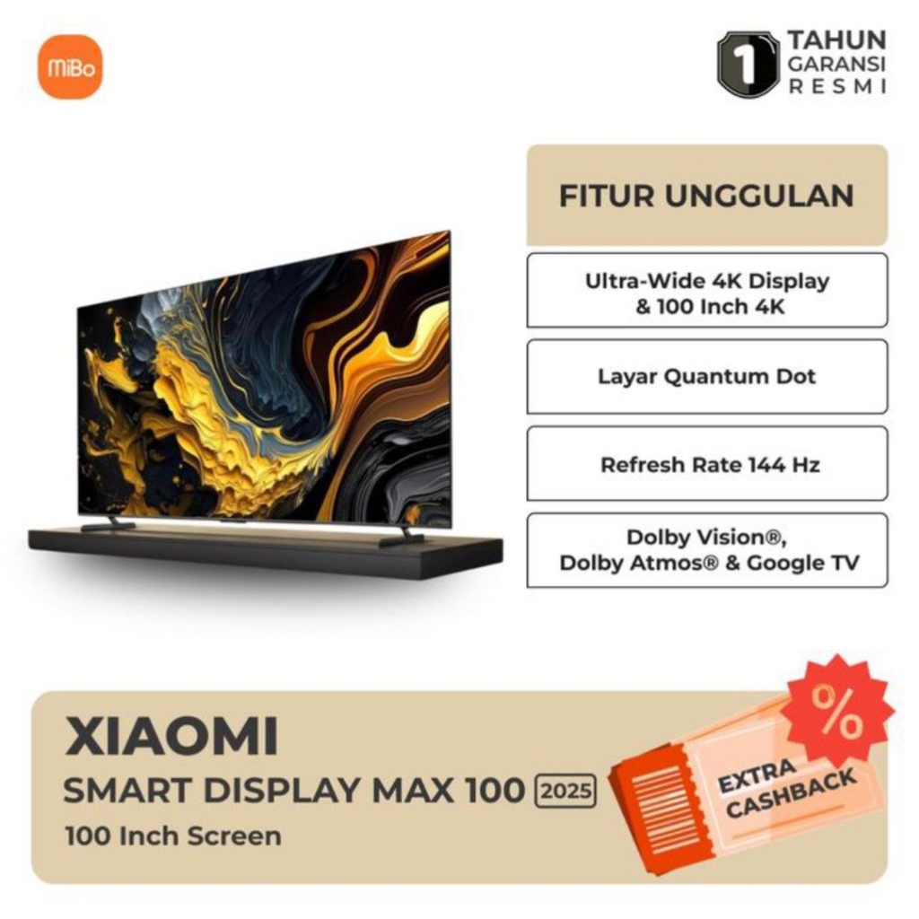 TV XIAOMI 100INCH MAX100 XIAOMI 100 INCH TV XIAOMI SMART ANDROID 4K TV XIAOMI 100 INCH MAX 100 XIAOM