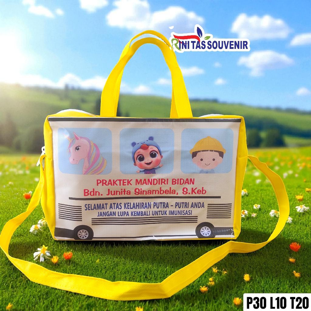 

TAS PARTUS BIDAN TAS SOUVENIR BIDAN RESLETING SLEMPANG TAS BIDAN